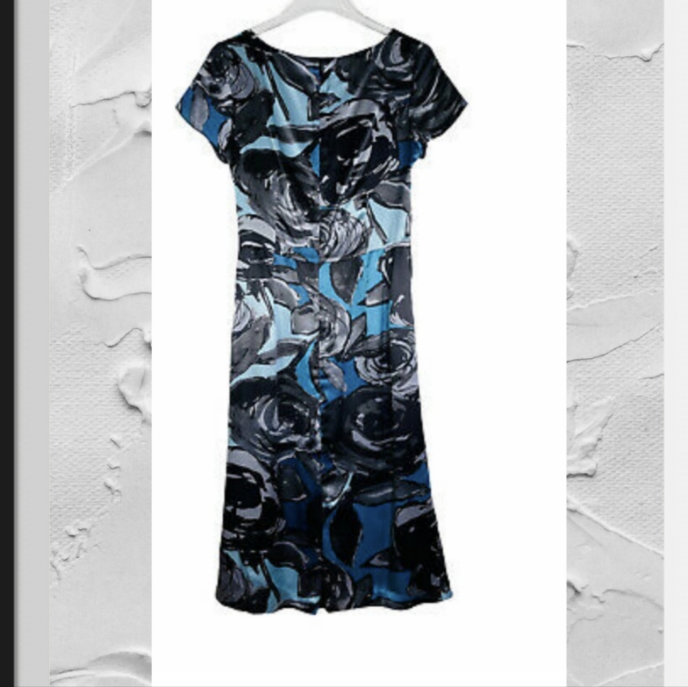 Pendleton 100% Silk Floral Dress size 8
